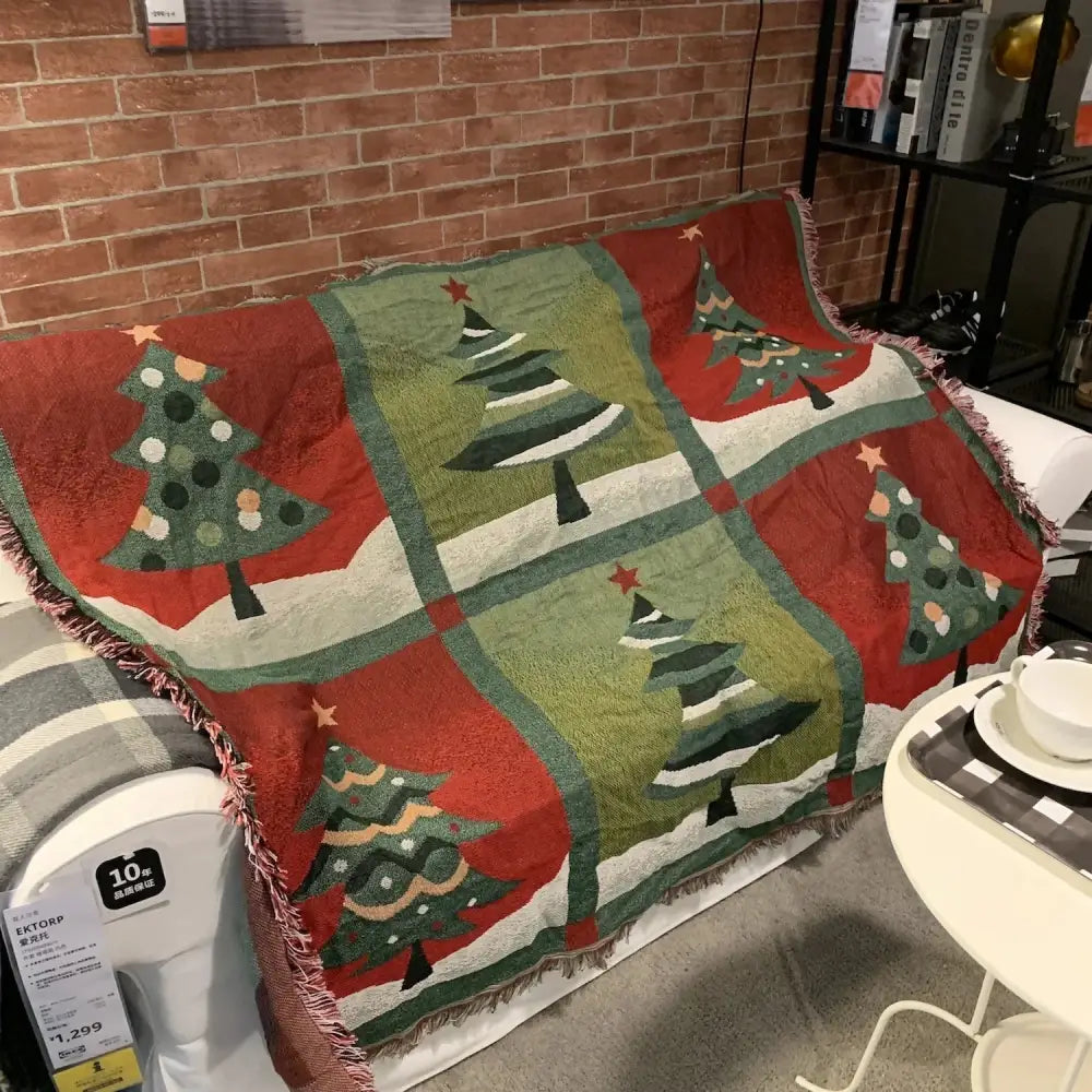 DecorBites™ Christmas Holiday Sofa Blanket