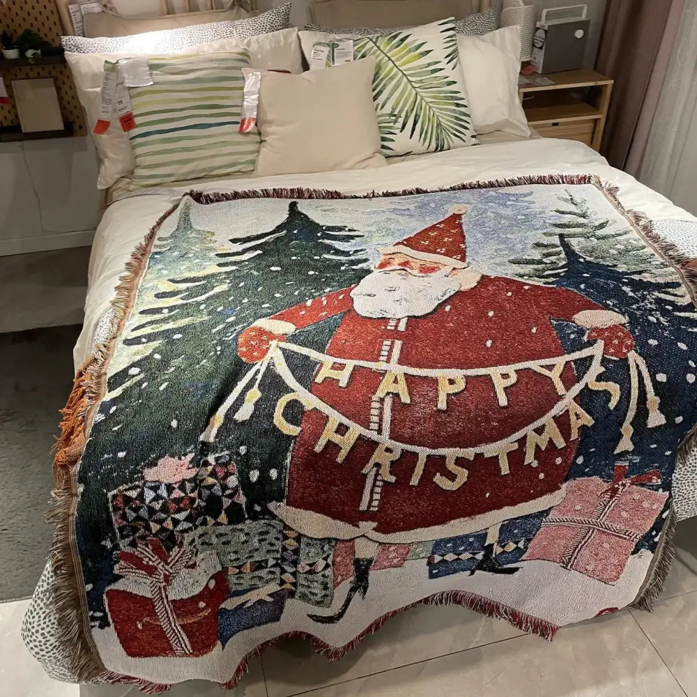 DecorBites™ Christmas Holiday Sofa Blanket