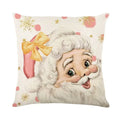 DecorBites™ Christmas Pillowcase Collection - Festive Sofa Decor with Christmas Tree, Elk, Snowman