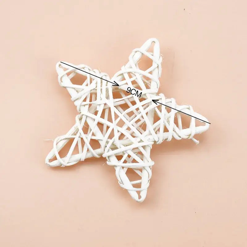 DecorBites™ Christmas Star Wreath Home Decoration - Wedding Background DIY Artificial Plants Wholesale