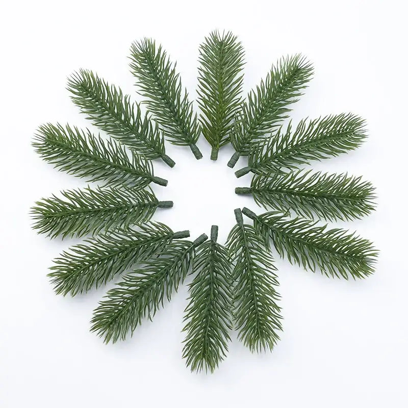 DecorBites™ Christmas Tree Artificial Plants: Home Decor, Wedding, Bridal Accessories, Plastic Flower Garland, DIY Gifts