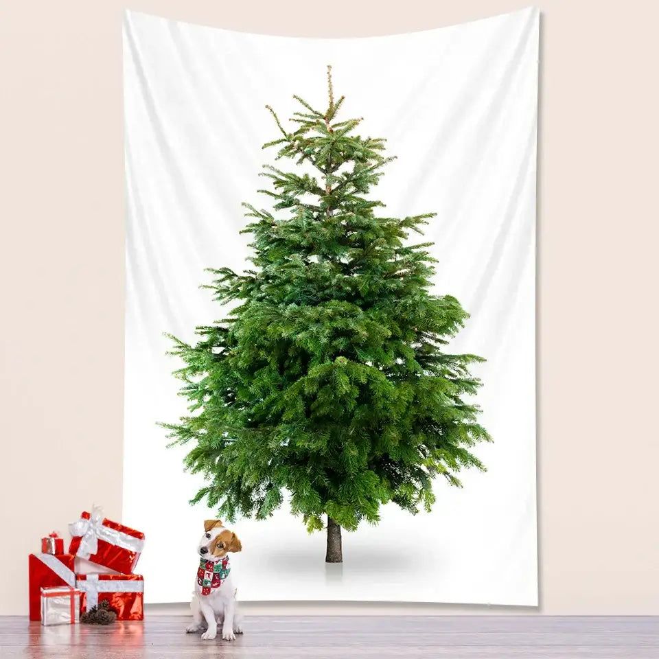 DecorBites™ شجرة عيد الميلاد لتزيين غرفة النوم، نسيج جداري (تابستري)، فرش سرير - ديكور بوهيمي كبير لحفلات رأس السنة الجديدة
