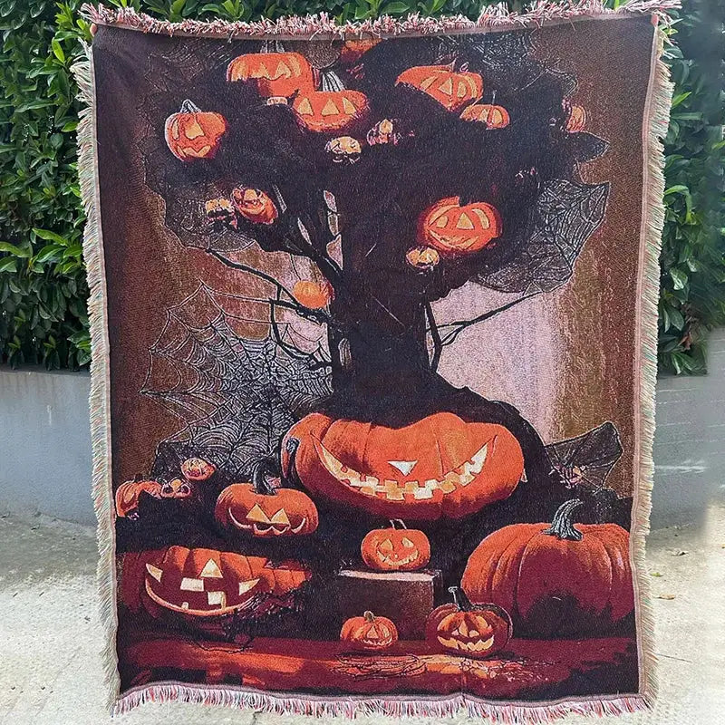 DecorBites™ Christmas Tree Blanket Throw - Soft Festive Decor for Home & Gifts