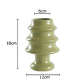 DecorBites™ Christmas Tree Ceramic Vase Xmas Decor Table Flowers Room Decor