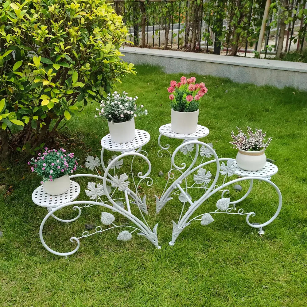 DecorBites™ Classic Tall Plant Stand Set for Indoor/Outdoor