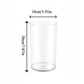 DecorBites™ Clear Acrylic Cylinder Vase for Weddings