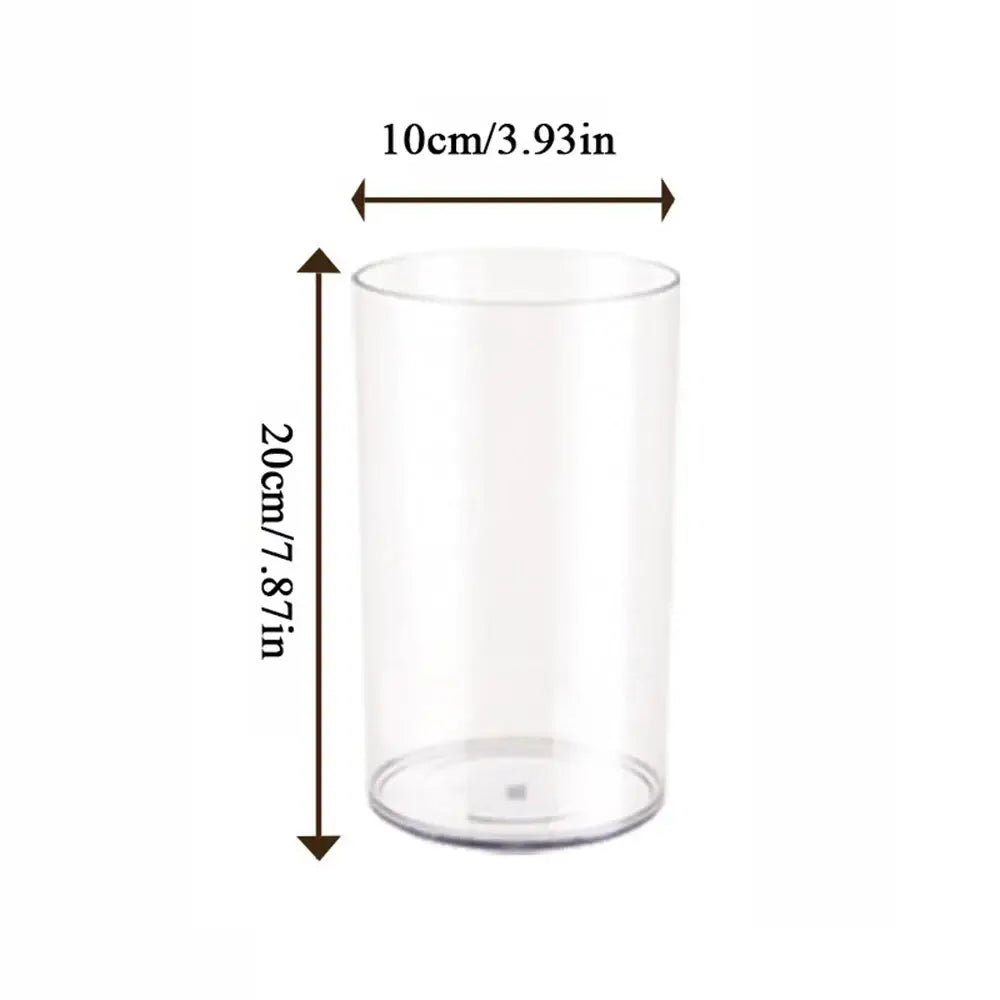 DecorBites™ Clear Acrylic Hurricane Flower Vase - Large Size