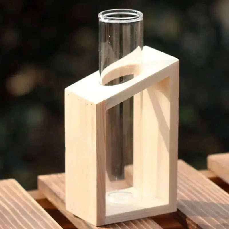 DecorBites™ Clear Glass Test Tube Vases for Plants