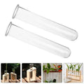 DecorBites™ Clear Glass Test Tube Vases for Plants