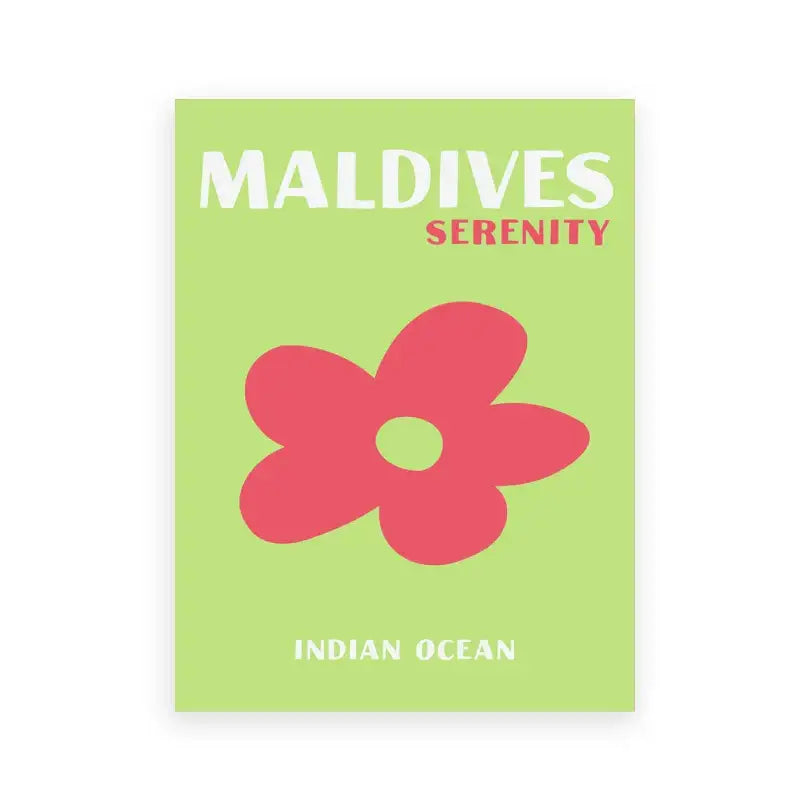 DecorBites™ Colorful Travel Posters Art Print Set