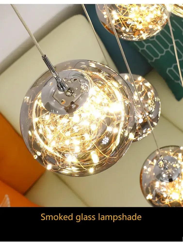 DecorBites™ Contemporary Crystal Ball Chandelier - Free Shipping