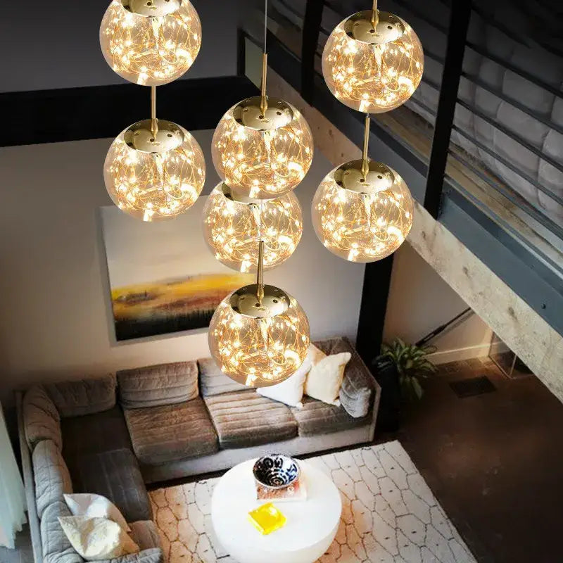 DecorBites™ Contemporary Crystal Ball Chandelier - Free Shipping