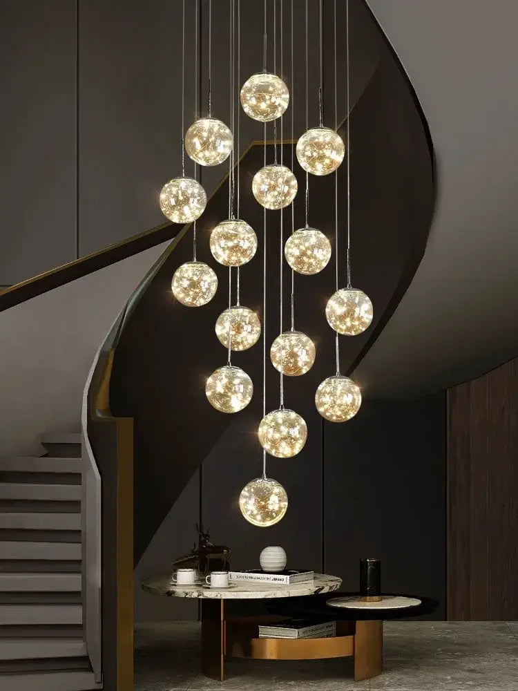 DecorBites™ Contemporary Crystal Ball Chandelier - Free Shipping