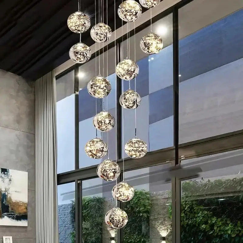 DecorBites™ Contemporary Crystal Ball Chandelier - Free Shipping