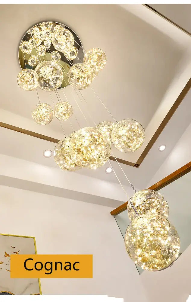 DecorBites™ Contemporary Crystal Ball Chandelier - Free Shipping