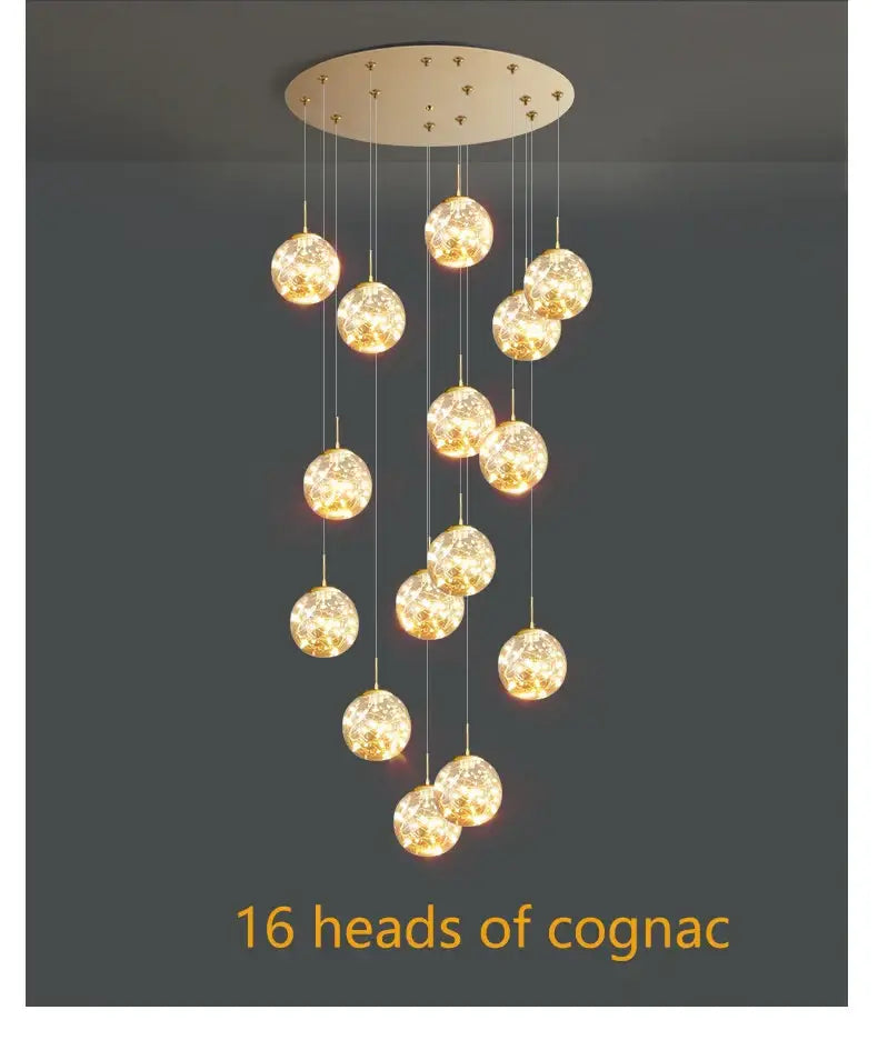 DecorBites™ Contemporary Crystal Ball Chandelier - Free Shipping