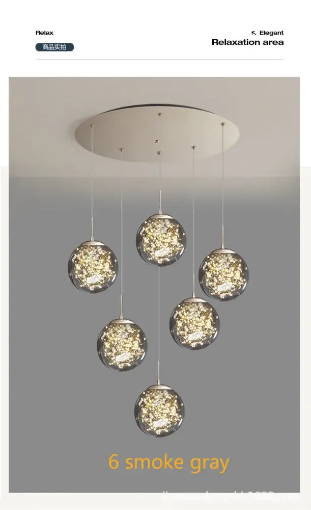 DecorBites™ Contemporary Crystal Ball Chandelier - Free Shipping