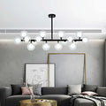 DecorBites™ Contemporary Glass Orb Island Lamp - 16 Heads Ceiling Light for Living Room