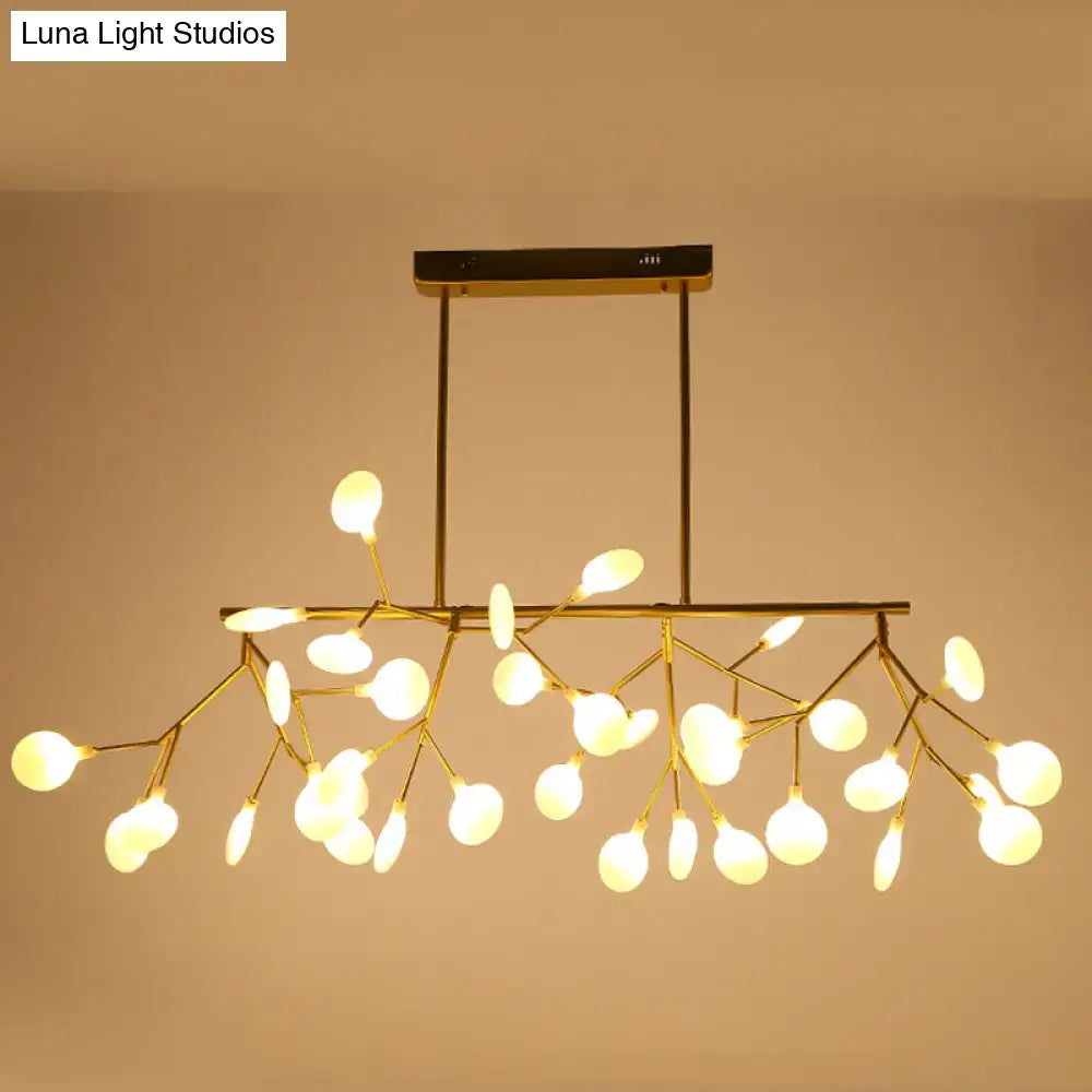 DecorBites™ Contemporary Heracleum Island Pendant Light for Modern Dining Rooms