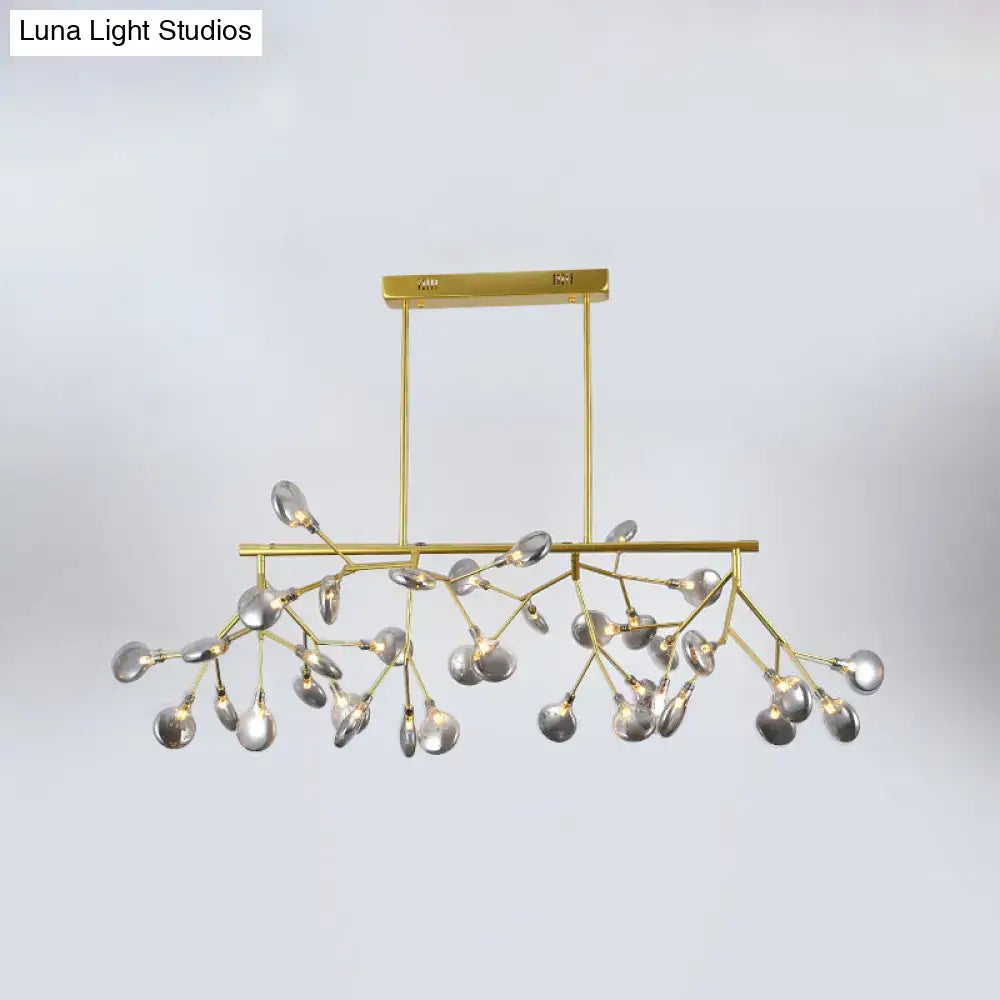 DecorBites™ Contemporary Heracleum Island Pendant Light for Modern Dining Rooms