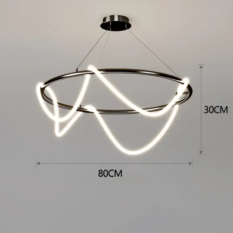 ثريا DecorBites™ LED عصرية لإضاءة غرفة الطعام