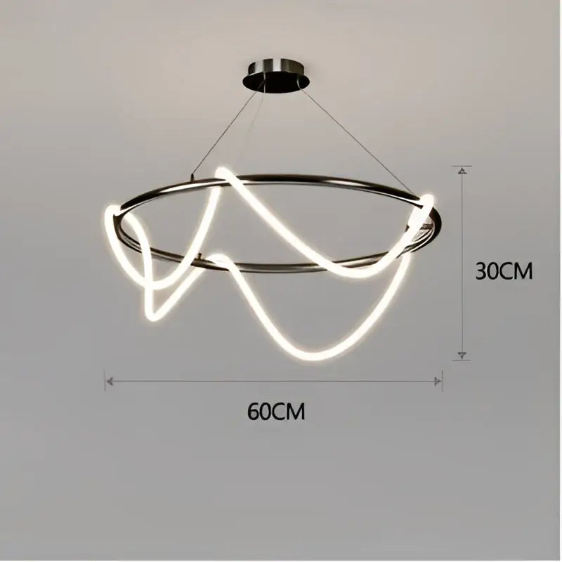 ثريا DecorBites™ LED عصرية لإضاءة غرفة الطعام