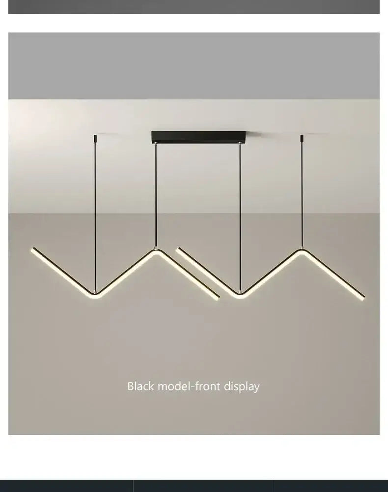 DecorBites™ Contemporary LED Pendant Lights 2-Head 90cm