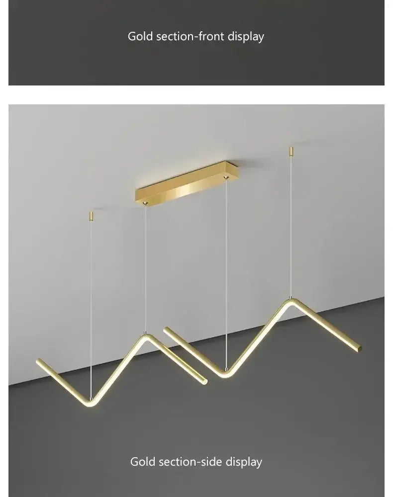 DecorBites™ Contemporary LED Pendant Lights 2-Head 90cm