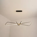 DecorBites™ Contemporary Metal Dining Room Hanging Light Kit with Bowtie LED Island Lighting