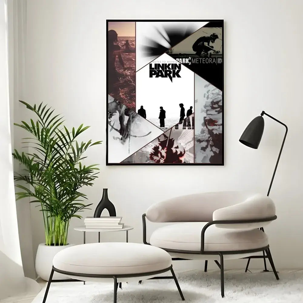 DecorBites™ Cool L-Linkin Band Park Poster Wall Art