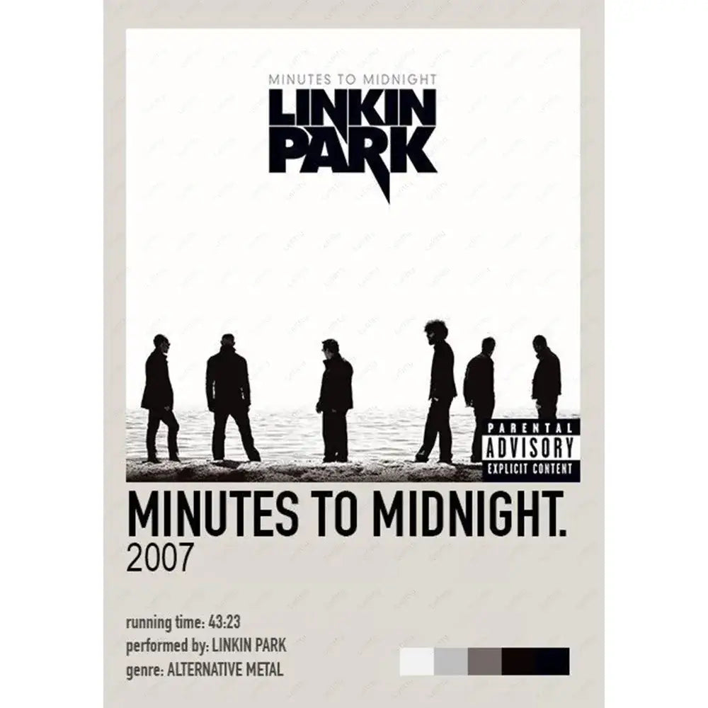 DecorBites™ Cool L-Linkin Band Park Poster Wall Art