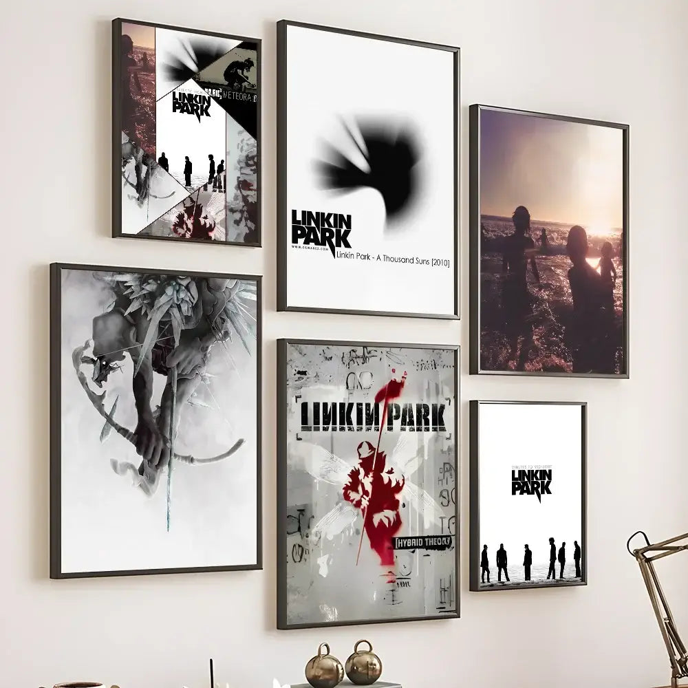 DecorBites™ Cool L-Linkin Band Park Poster Wall Art