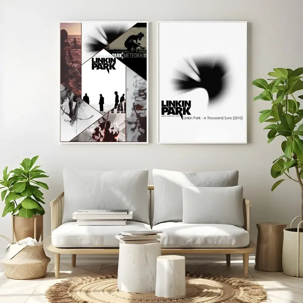 DecorBites™ Cool L-Linkin Band Park Poster Wall Art