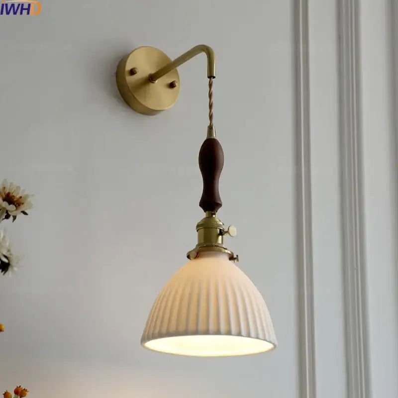 DecorBites™ Copper Ceramic LED Wall Lamps - Nordic Modern Design