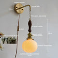 DecorBites™ Copper Ceramic LED Wall Lamps - Nordic Modern Design