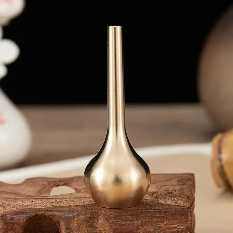 DecorBites™ Copper Gold Tall Vase - Elegant Home Decor