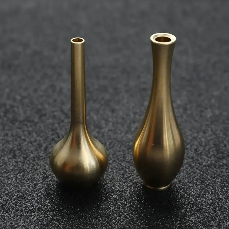 DecorBites™ Copper Gold Tall Vase - Elegant Home Decor