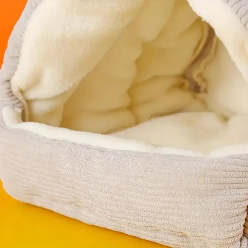 DecorBites™ Cozy Parrot Cage Hanging Hut Bed