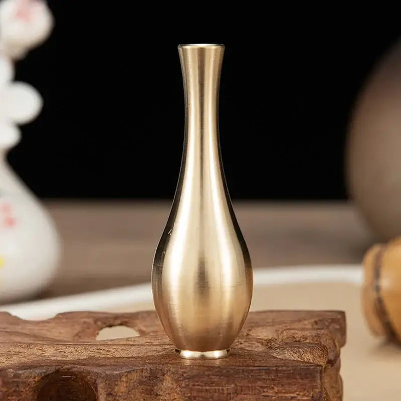 DecorBites™ Creative Striped Plastic Flower Vase