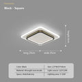 Modern circular led crystal ceiling lights for home entrance