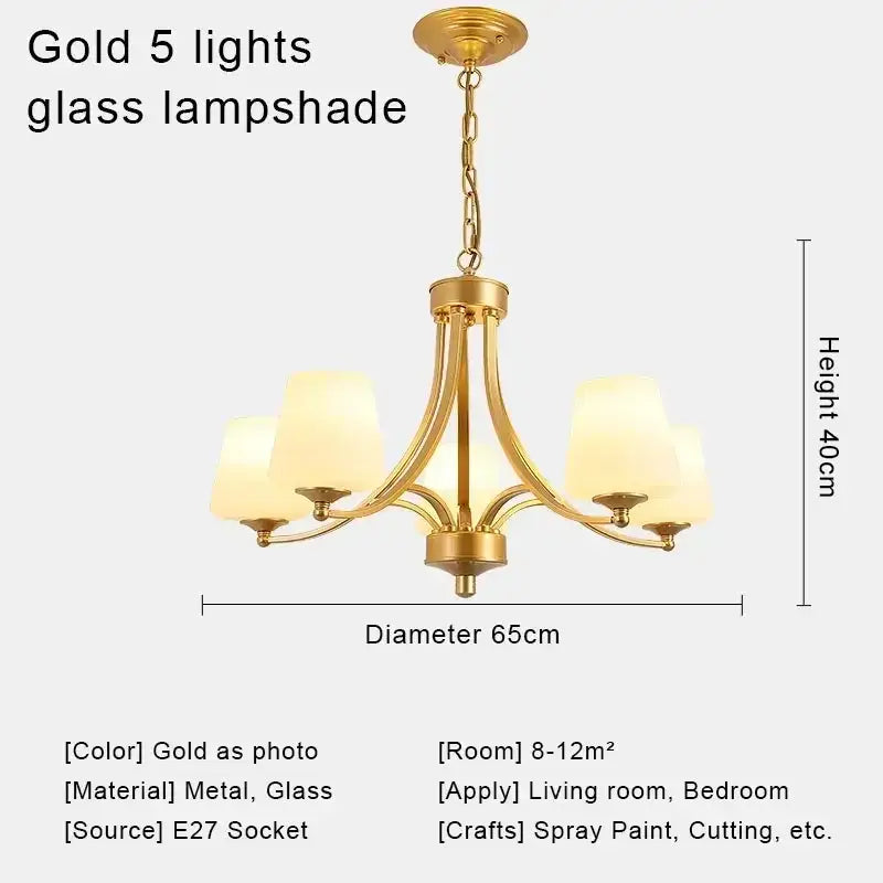 Modern gold decorbites crystal chandelier for living room dining space