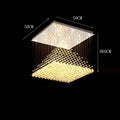 DecorBites™ Crystal Chandelier | Dining Room Pendant Light | Indoor Ceiling Fixture