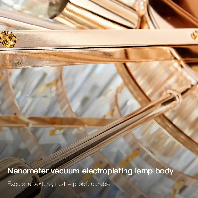 Post-modern luxury decorbites crystal chandelier for staircase