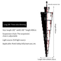 DecorBites™ Crystal Chandelier: Elegant Light Fixture for Luxury Interiors