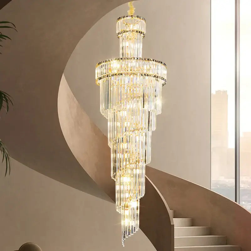 ثرية كريستالية DecorBites™ | تصميم فرنسي بسيط لغرفة الطعام وغرفة المعيشة وغرفة النوم الرئيسية