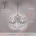 Luxury gold decorbites crystal chandelier for dining room lighting