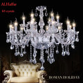 Modern silver decorbites crystal chandelier for dining room