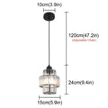 Modern gold tiered crystal chandelier led pendant light dining room