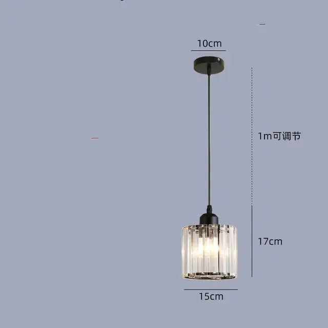 Modern gold decorbites crystal chandelier dining room pendant light
