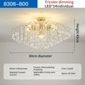 DecorBites™ Crystal Chandelier: Luxury French Retro Charm, Modern & Romantic Lighting